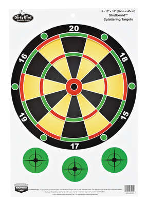 Targets Birchwood Casey Pregame B/C PREGAME SHOTBOARD TGT 8-12X18